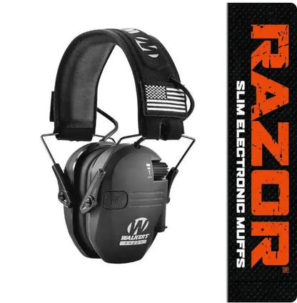 Electronic Hearing Protector, Noise Reduction Earmuffs, Head Mounted Wired Earmuffs,Hearing Protection-Earphone for Shooting, Hunting,Outdoor Activities，By Qins-Us