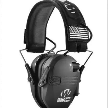 Electronic Hearing Protector, Noise Reduction Earmuffs, Head Mounted Wired Earmuffs,Hearing Protection-Earphone for Shooting, Hunting,Outdoor Activities，By Qins-Us