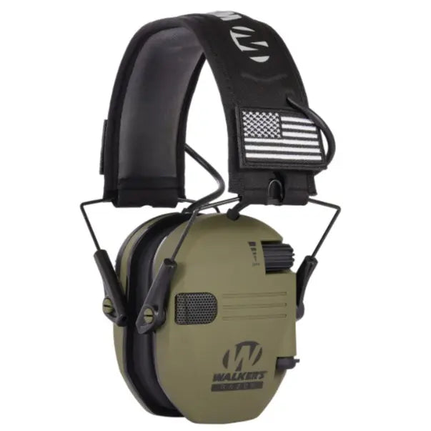 Electronic Hearing Protector, Noise Reduction Earmuffs, Head Mounted Wired Earmuffs,Hearing Protection-Earphone for Shooting, Hunting,Outdoor Activities，By Qins-Us